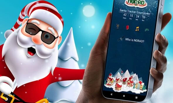 Best Santa Trackers on iPhone, Android and your TV - three simple ways to track for free