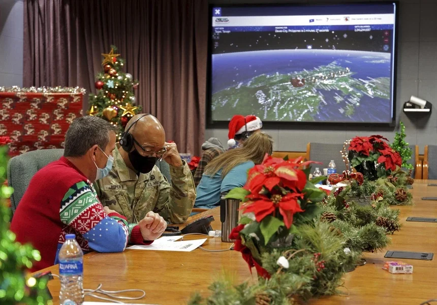 NORAD tracking Santa's every move and kids can follow along