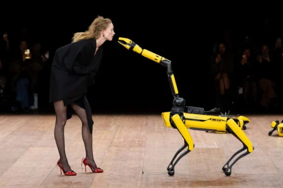 The best robot photos of 2023, from fashion shows to Hollywood strikes