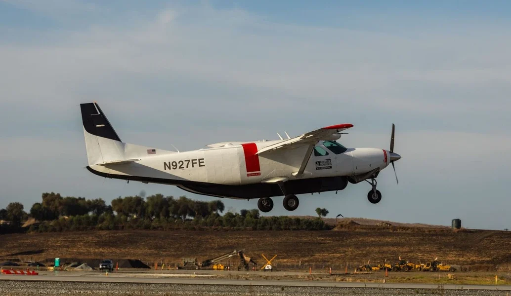 This cargo plane flew over Northern California with no pilot on board