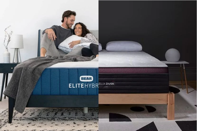 Bear vs Helix: Which mattress will best suit your sleep?
